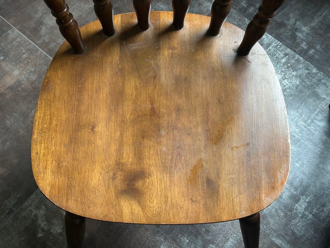 ウィンザーチェア スポークチェア ヴィンテージ レトロ クラシック 2脚 IR