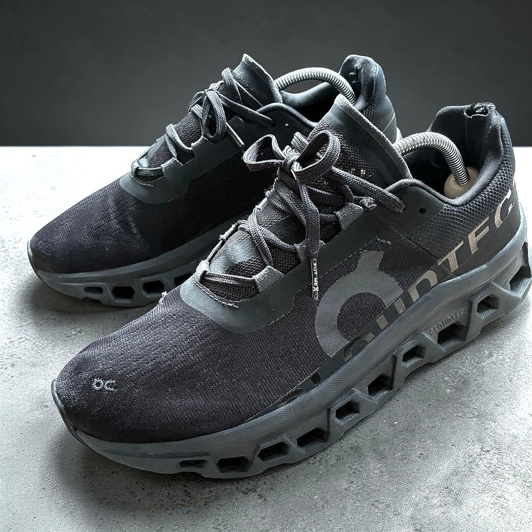 On Cloudmonster オン クラウドモンスター 27cm ブラック - メルカリ