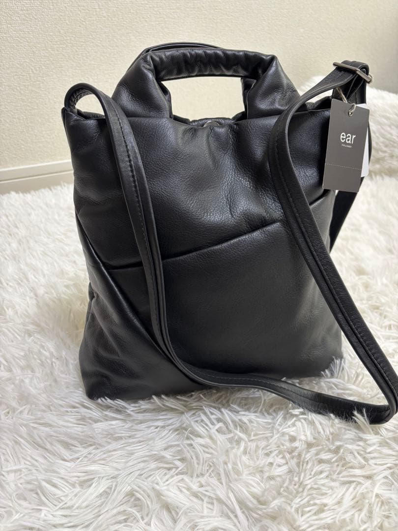 イアパピヨネ　本革2way ボンディングぺったんショルダーバッグ Sサイズ ear PAPILLONNER（イア パピヨネ） ショルダーバッグ バッグ 「本革