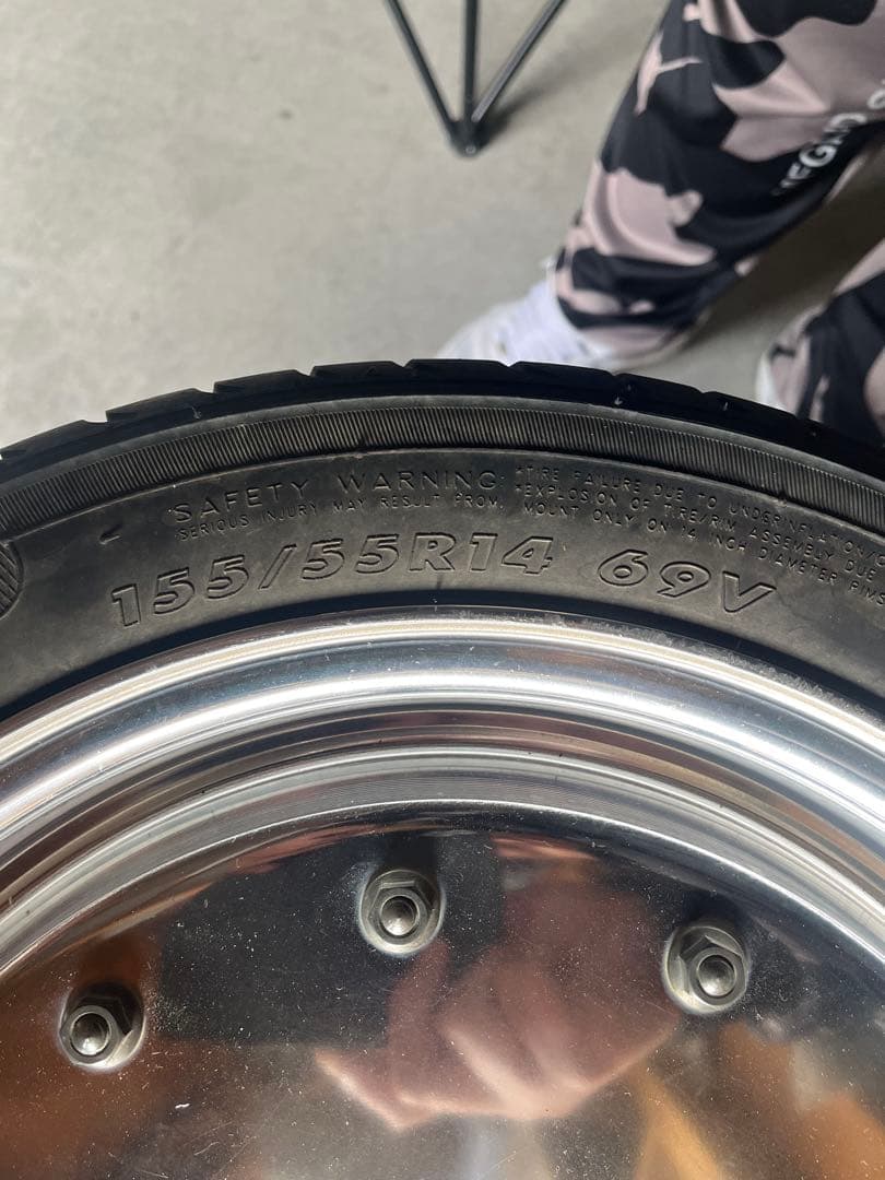 マークワン　14インチ 5.5J PCD100