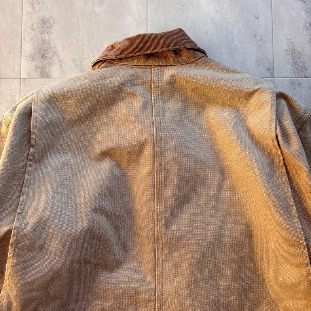 BORO】カーハート チョアコート USA製 フェード ダメージ ビンテージ