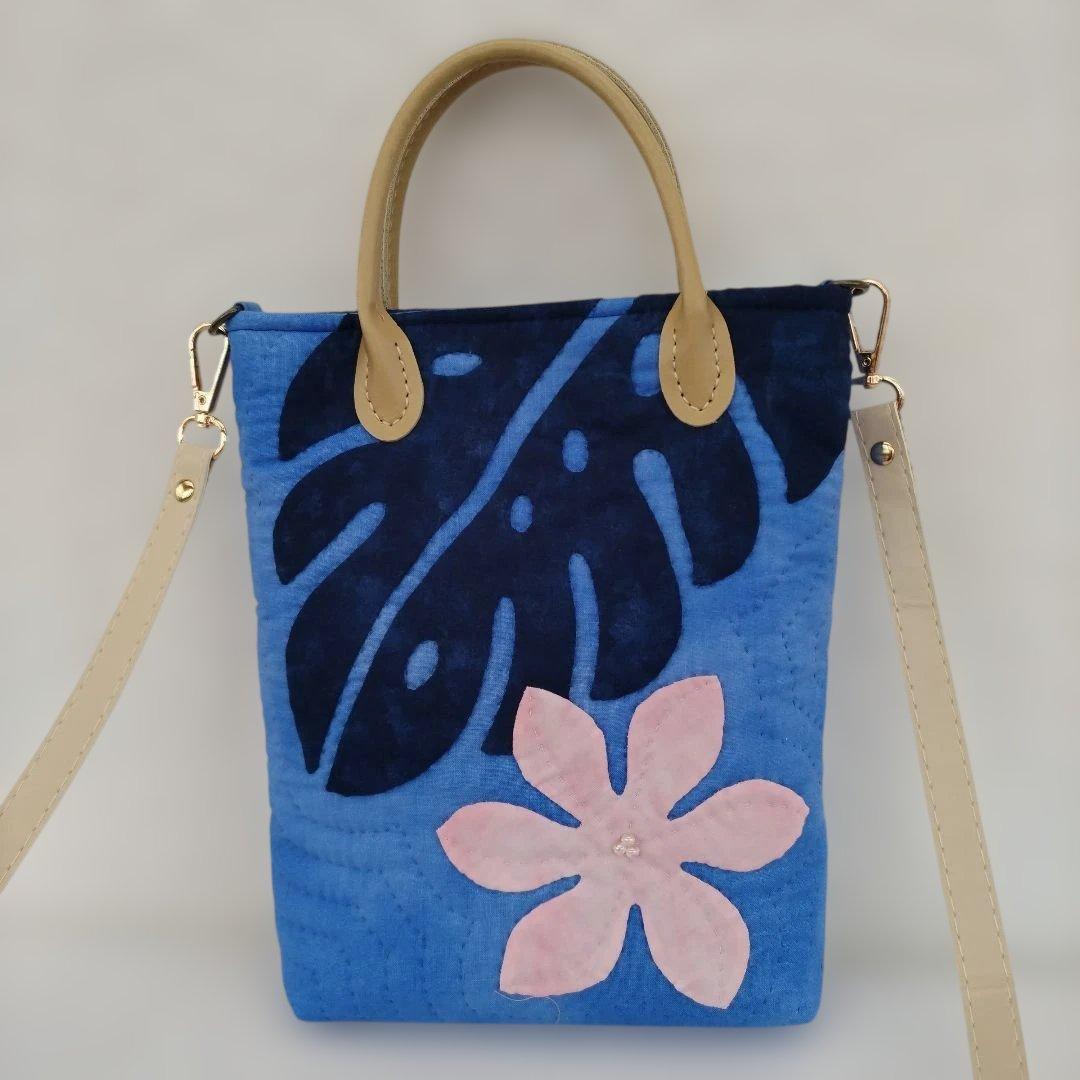 ハワイアンキルトショルダーバッグ 2way値下げ - メルカリ