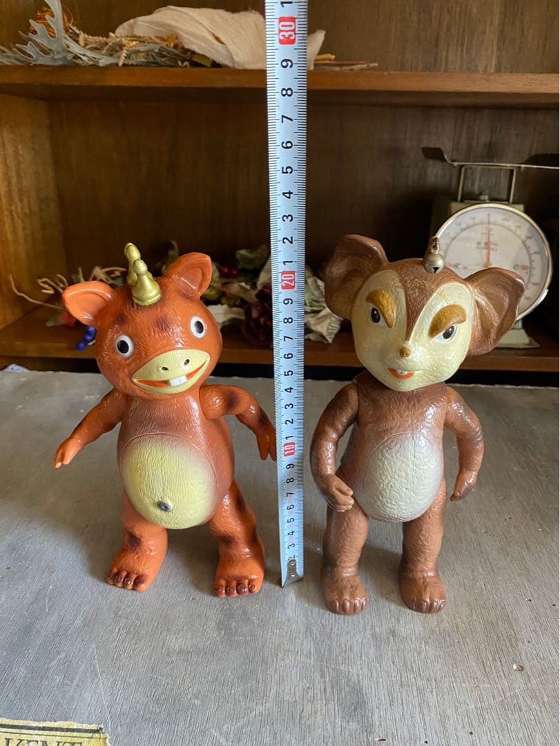 ω-`)様専用＊怪獣ブースカ ソフビブースカ チャメゴン 円谷 イヌクマ