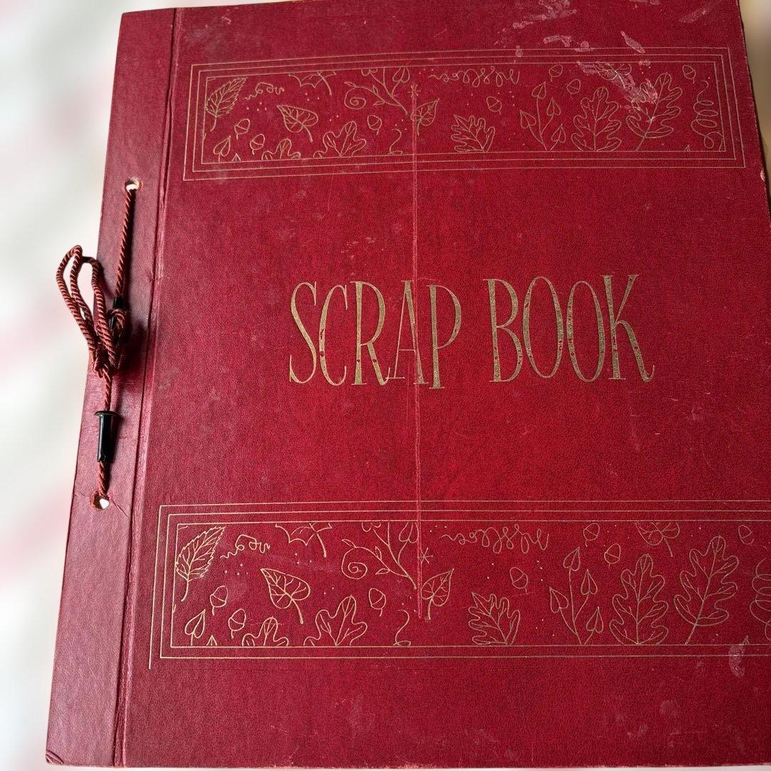 アメリカ スクラップブック ジャンクジャーナルレトロな紙もの 1960