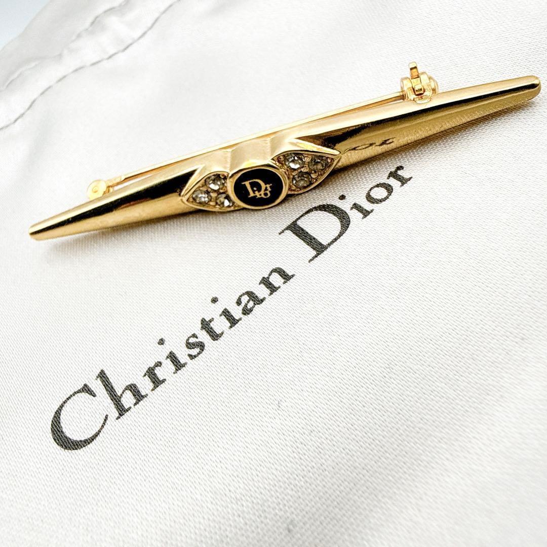2956-4 極美品✨Dior ブローチ CD ロゴ 希少 刻印 - メルカリ