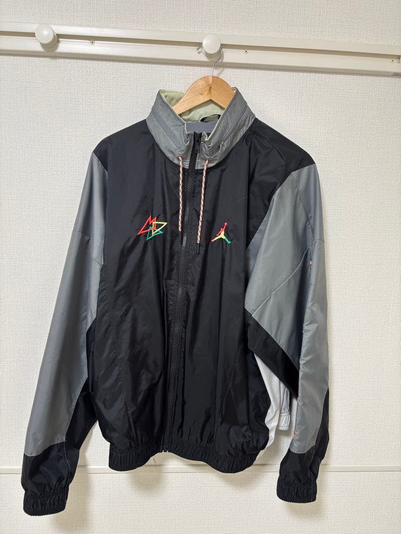 Jordan ナイロンジャケット XXL ブラック/グレー S115266184