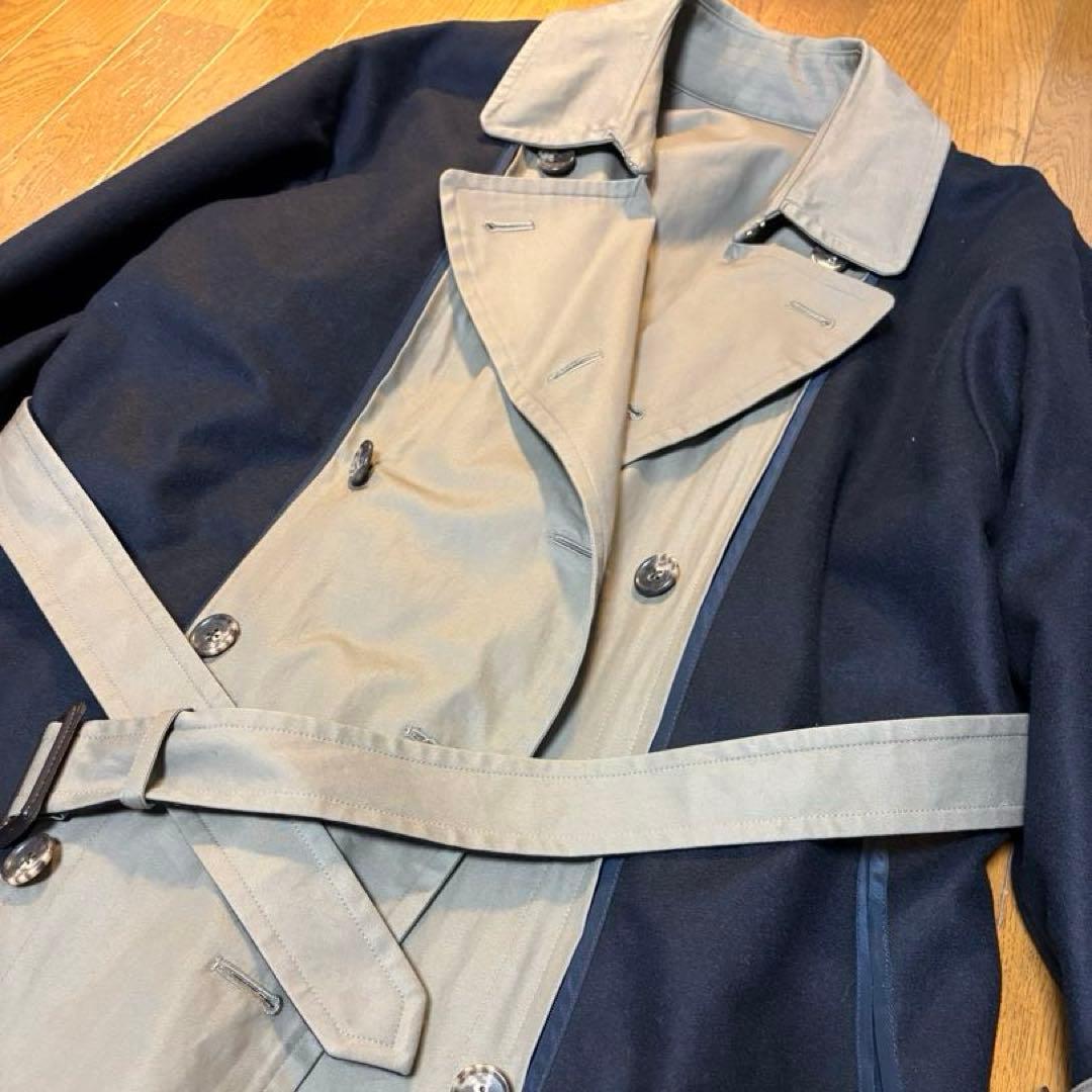 美品 YOKE リバーシブルトレンチコート サイズ3