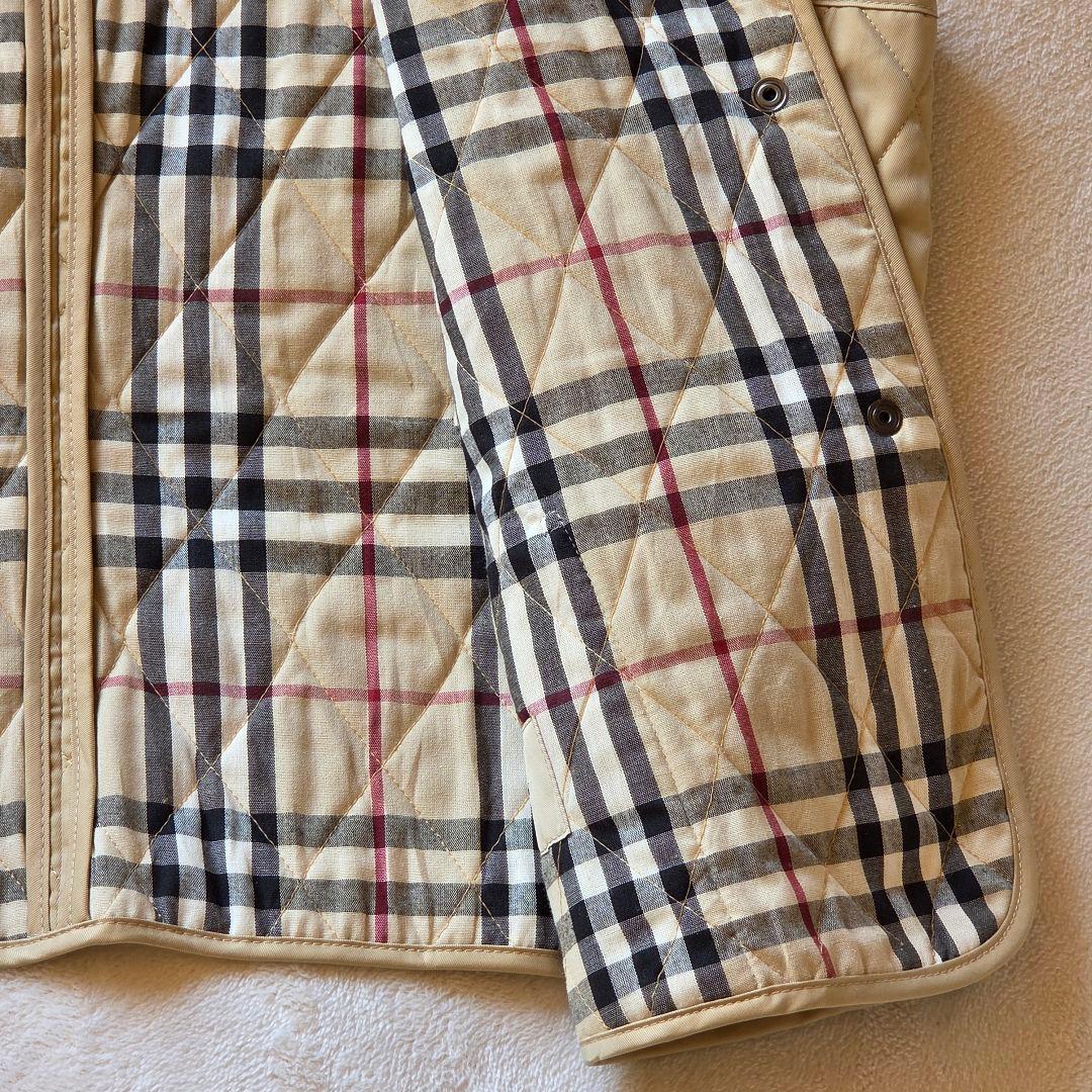 バーバリー 裏ノバチェック キルティングベスト L - メルカリ