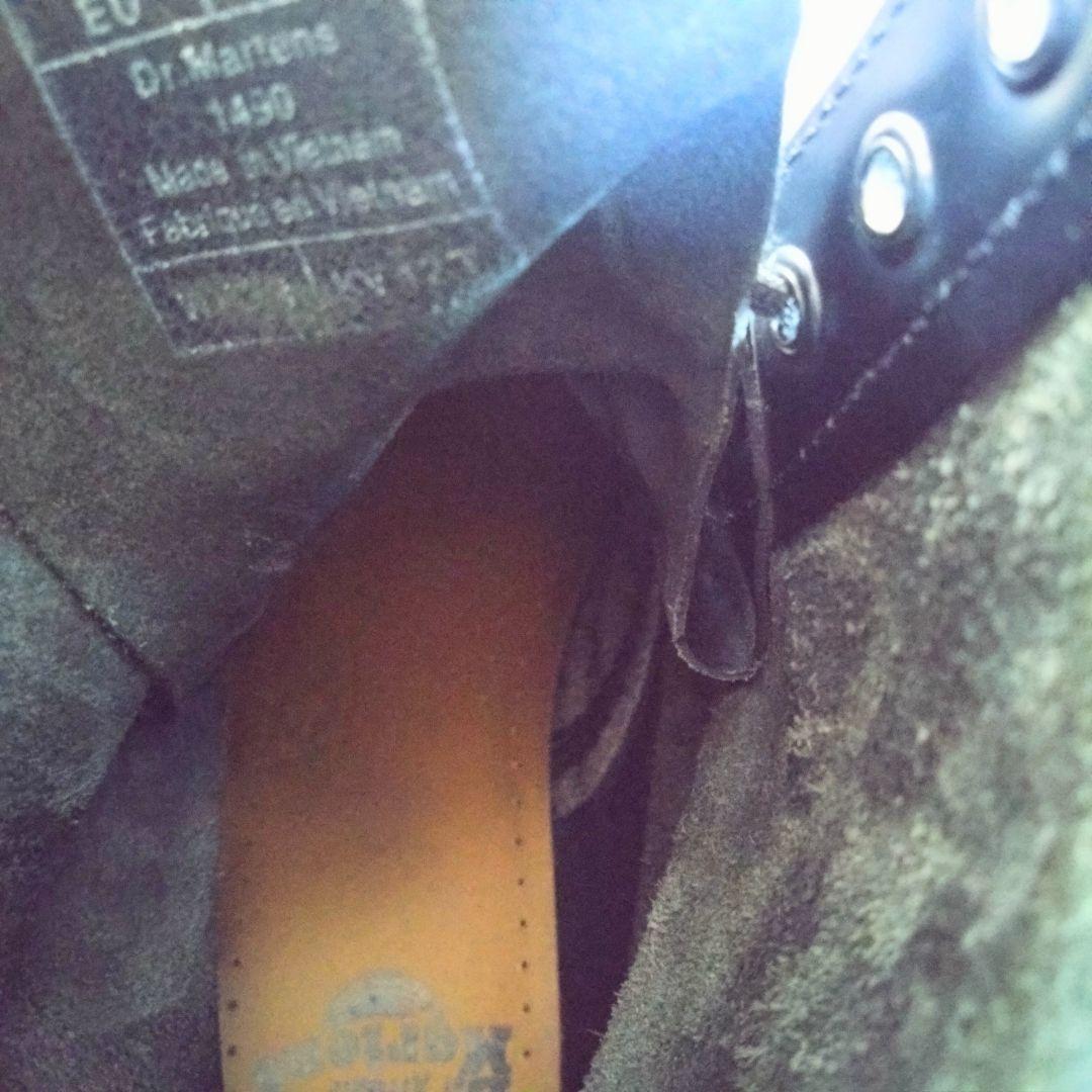 極美品 ドクターマーチン 10ホールシューズ 1490 UK7 ブラック