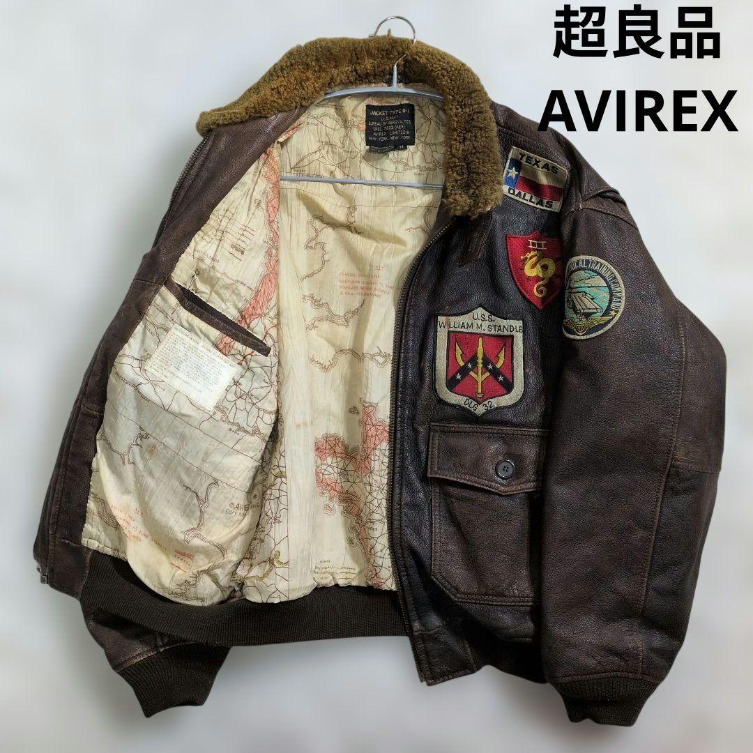 超良品 AVIREX トップガン G-1 M 日本サイズ LからXL - メルカリ