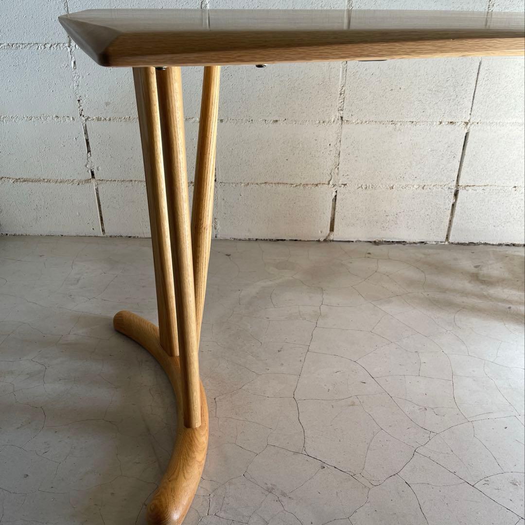 筑波産商 ボーゲン ダイニングテーブル オーク無垢材 ¥99,800 - メルカリ