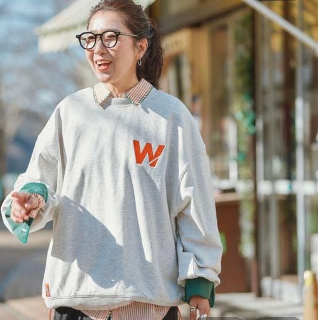 ニコアンドbewithMMisayo2WAY オシャプルオーバーライトグレー新品