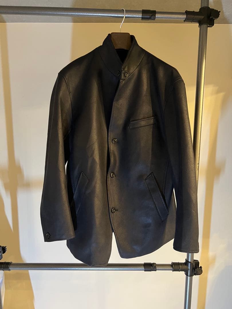 【希少サイズ52】23AW ニコルクラブフォーメン スエード調 ジャケット紺3L NICOLE CLUB FOR MEN（ニコルクラブフォーメン） セットアップ