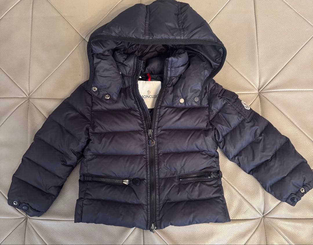 MONCLER モンクレール 子供用ダウンコート 92cm(2歳用)アウター モンクレール キッズ ダウン MONCLER ブランド ダウンジャケット 子供