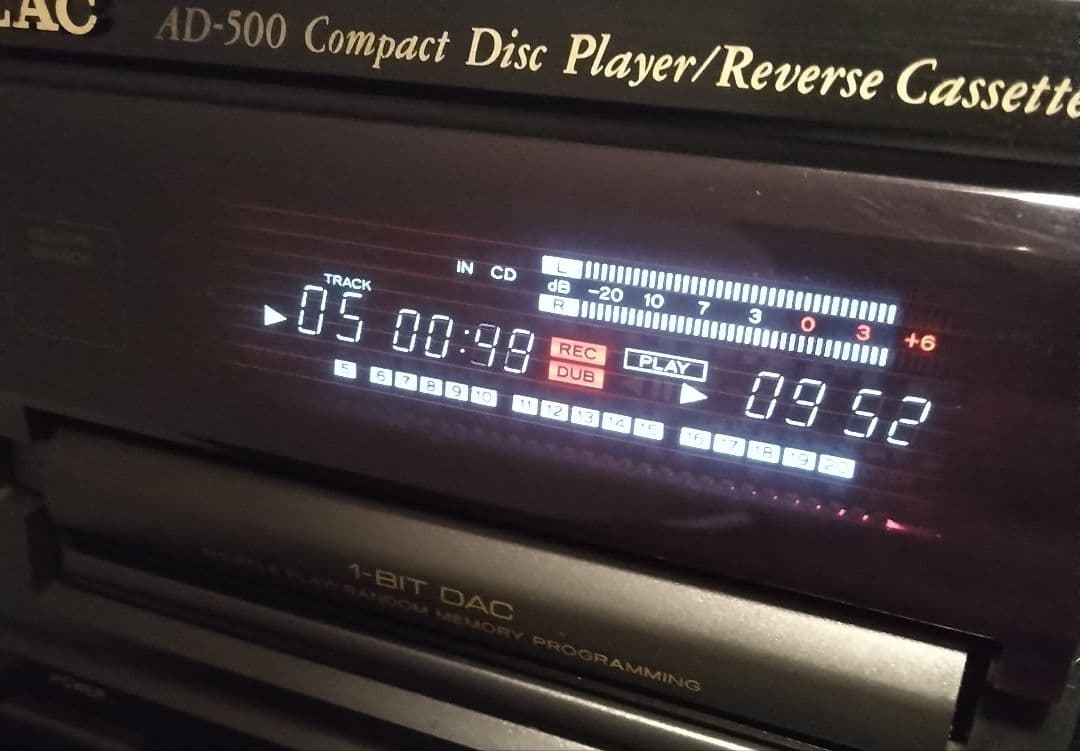 TEAC AD-500 CDプレーヤー カセットデッキ - メルカリ
