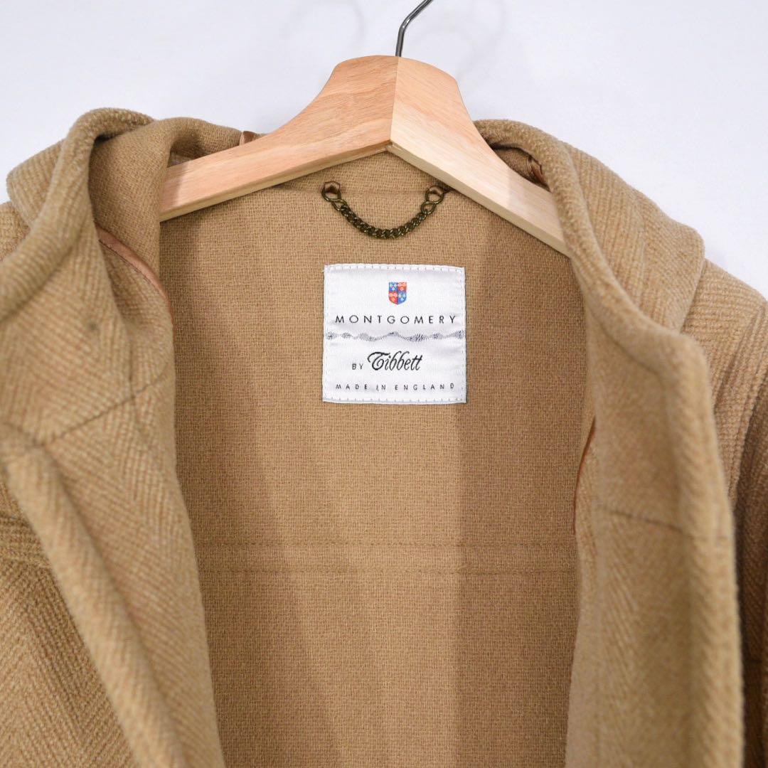 モンゴメリー　ロング ダッフルコート　ヘリンボーン