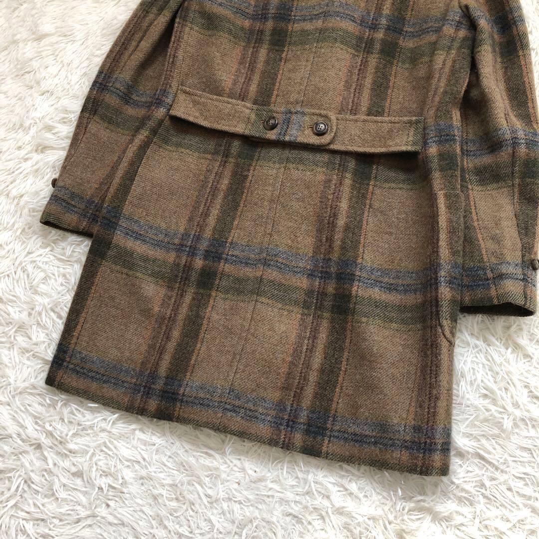 名作✨美品　ラルフローレン　レアモデル　ダッフルコート　チェック柄　人気　完売