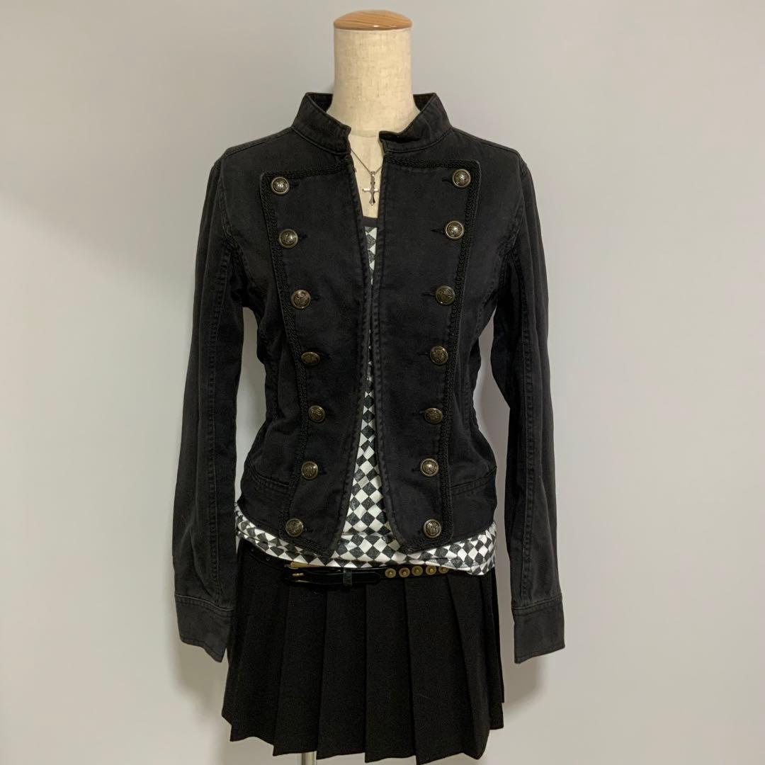 Y2K ダークコア ナポレオン ジャケット パンク NANA グランジ ギャル