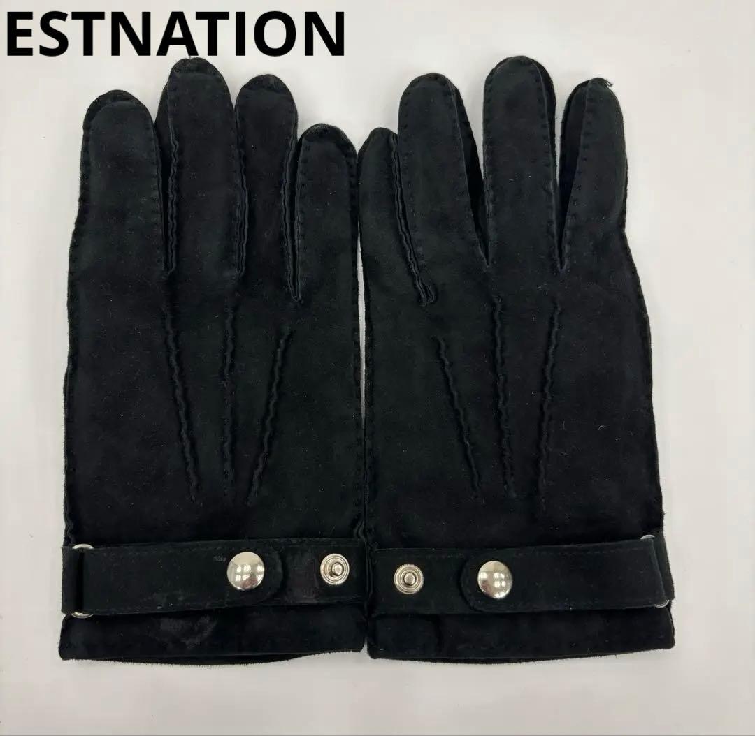 汚れにくい DELAY by win&sons 革手袋 ヒョウ柄