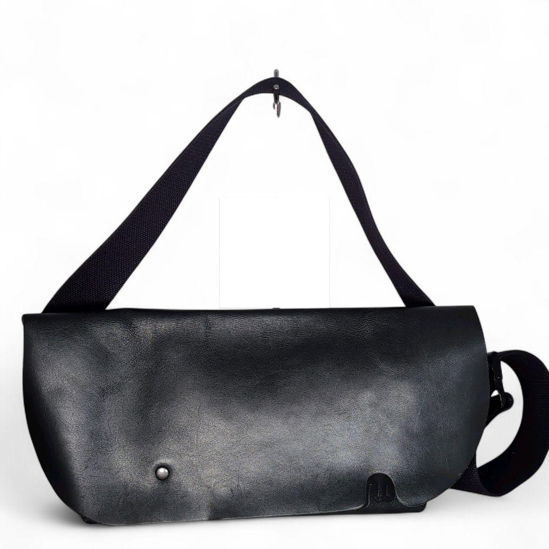 Uni＆co. ユニアンドコー メッセンジャーバックSサイズ ネイビー Uni&co. メッセンジャーバッグ S-FAS-WAX