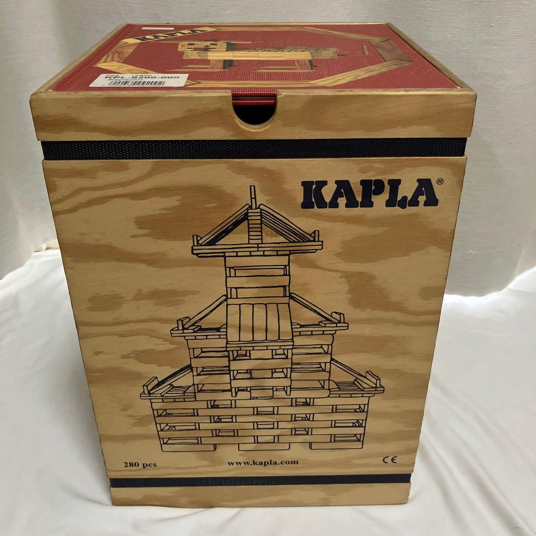 カプラ280ピース KAPLA 木箱 アートブック赤 - メルカリ