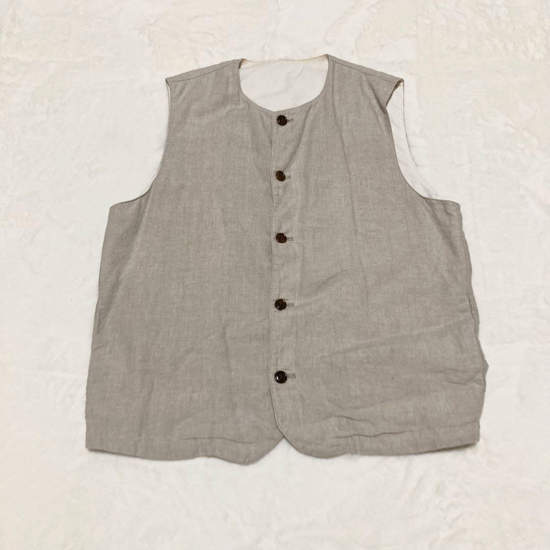 nest Robe CONFECT リネンクルーネックベスト　サイズ4 31.jpg