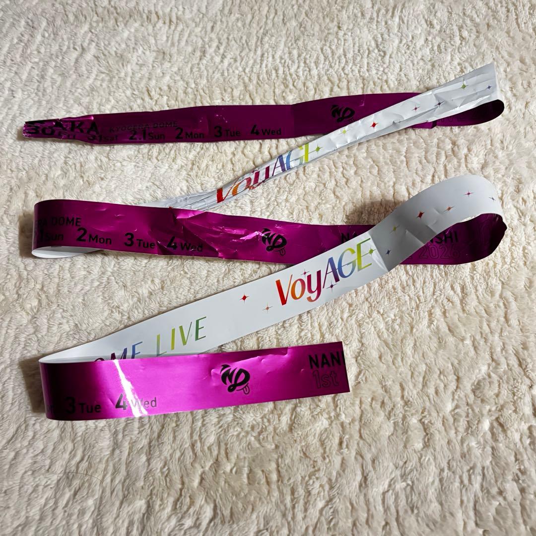 なにわ男子 1st DOME LIVE 銀テープ フル全色7本 - メルカリ