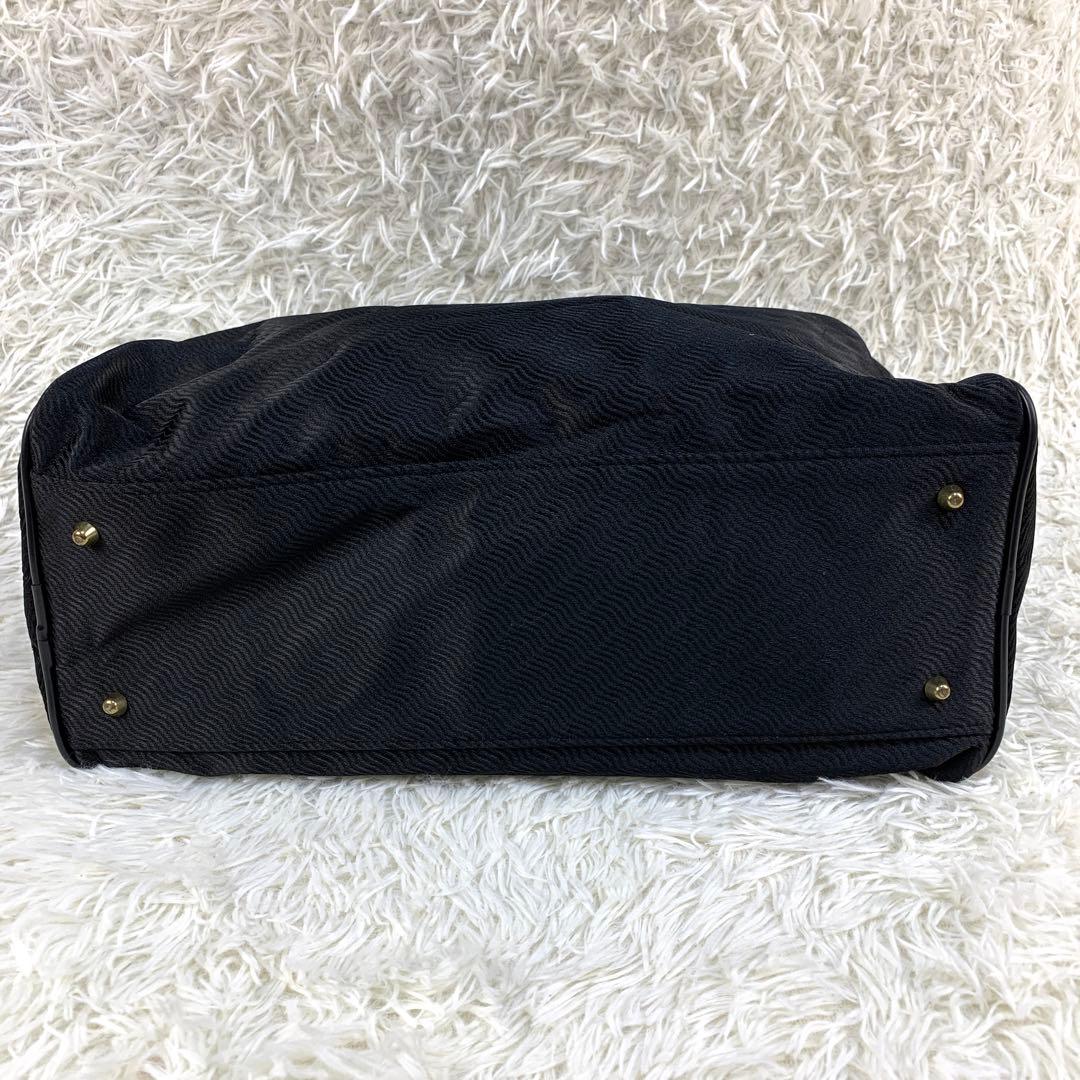 バレンシアガ エース コラボ 2way ボストンバッグ ナイロン ブラック