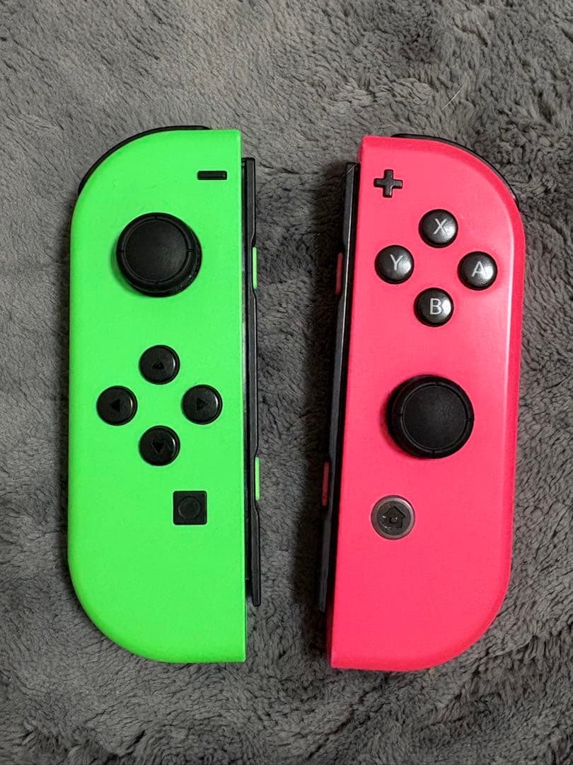 ジャンク】Nintendo Switch 本体 ネオングリーン・ネオンピンク - メルカリ