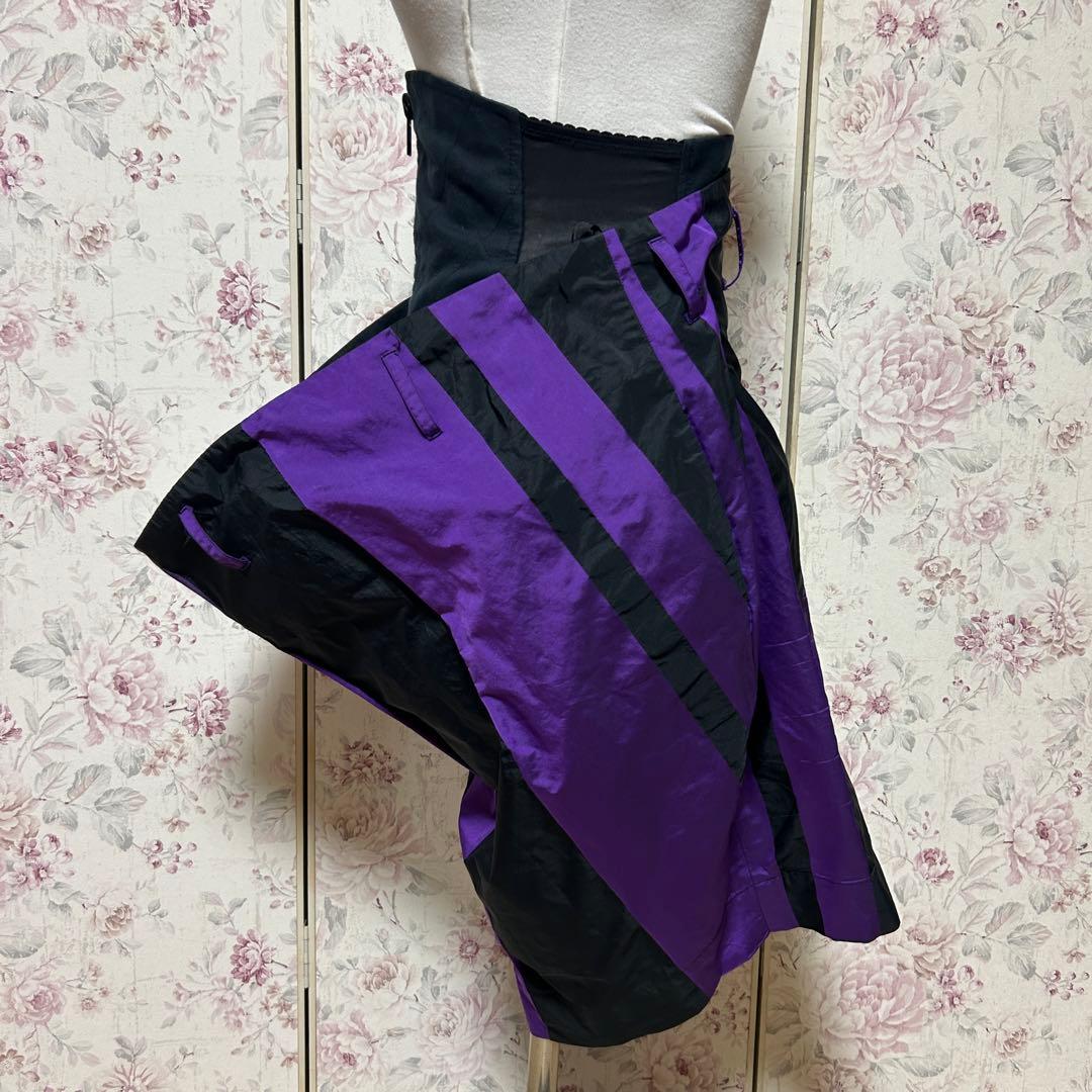 【Vivienne Westwood】 スカート　パープル　ブラック　38