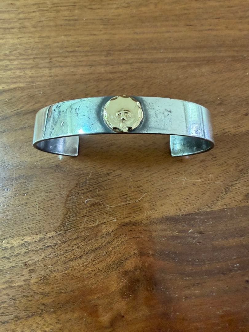 ゴローズ　平打ち　バングル　キムタク goro's - 【キムタク着】ゴローズ 平打ちバングルの通販 by K's shop