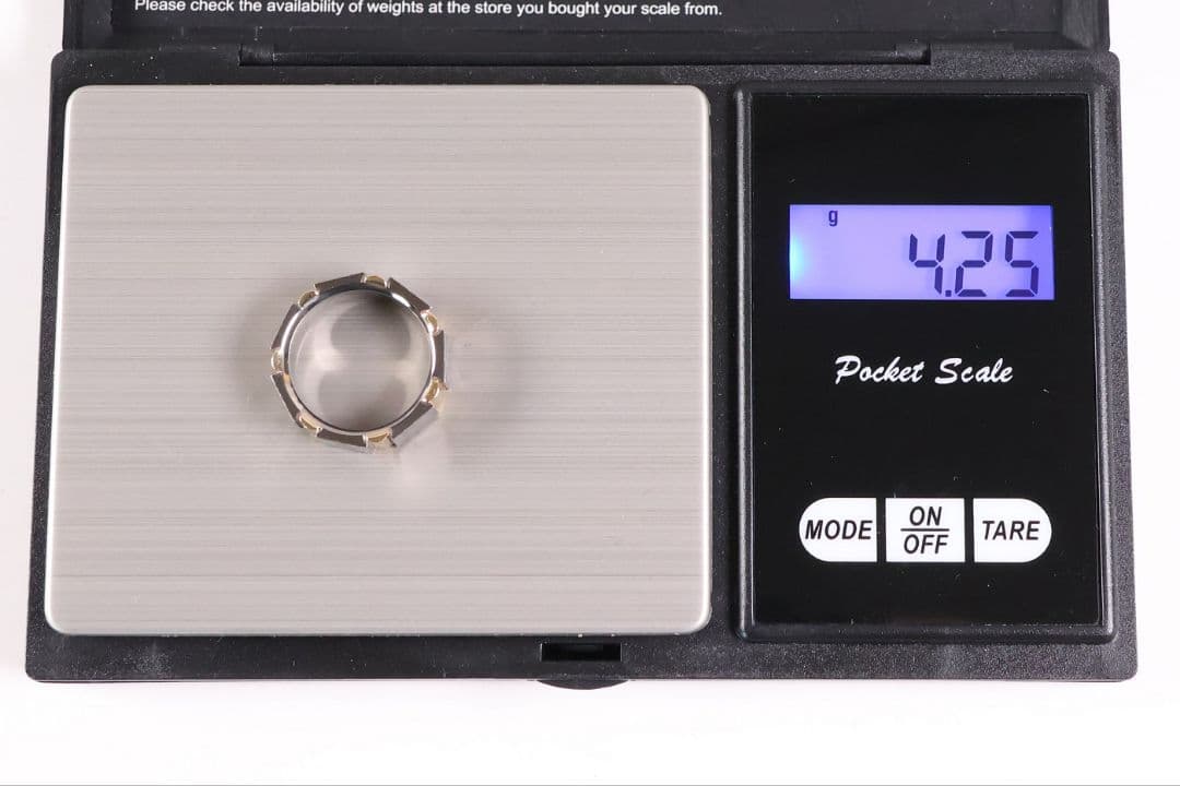 チタン K18 七福神 刻印 リング 指輪 10号 TITAN【CM368】 - メルカリ