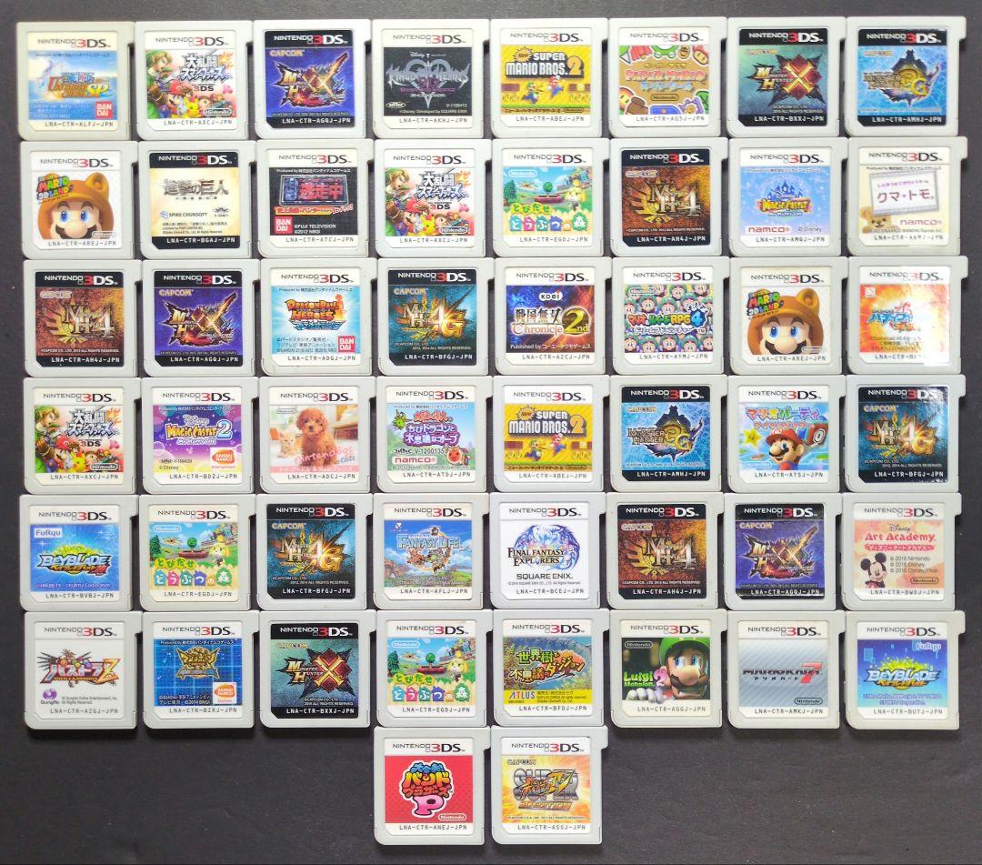 ソフト単品】3DSソフト 50点セット③ 動作確認済み - メルカリ