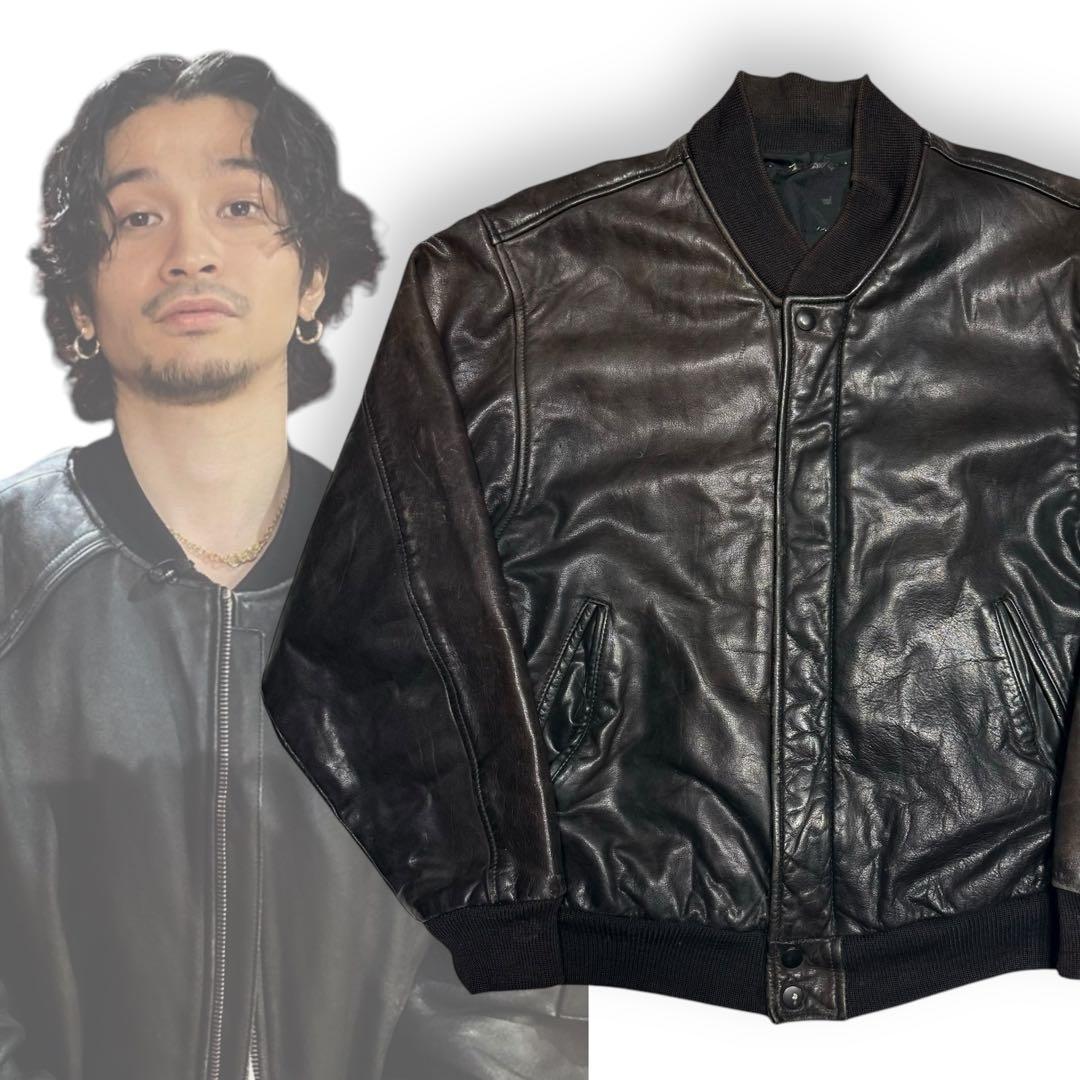 ☆80s~ レザージャケット MA-1 フライトジャケット ボンバー 常田大希