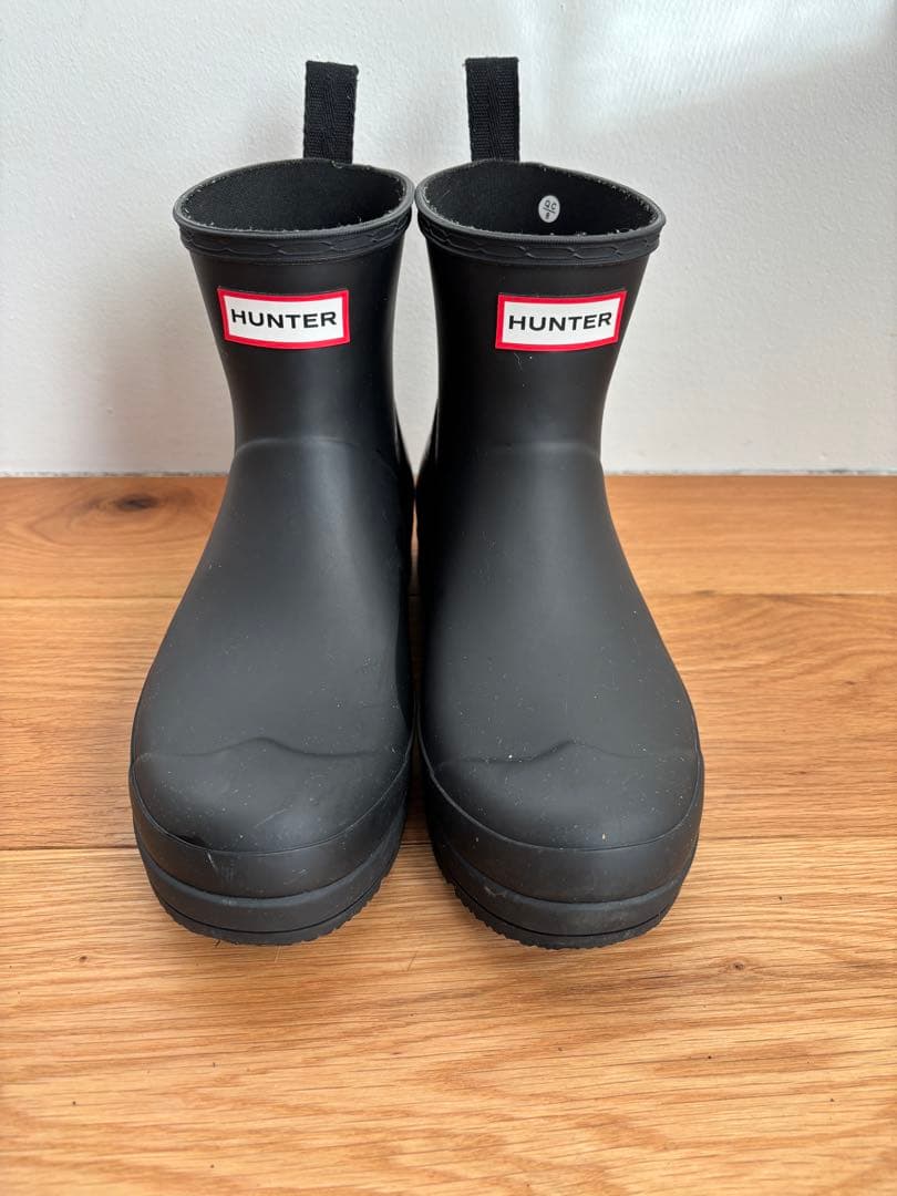 【美品】 HUNTER PLAY DOT BOOT UK6 25cm
