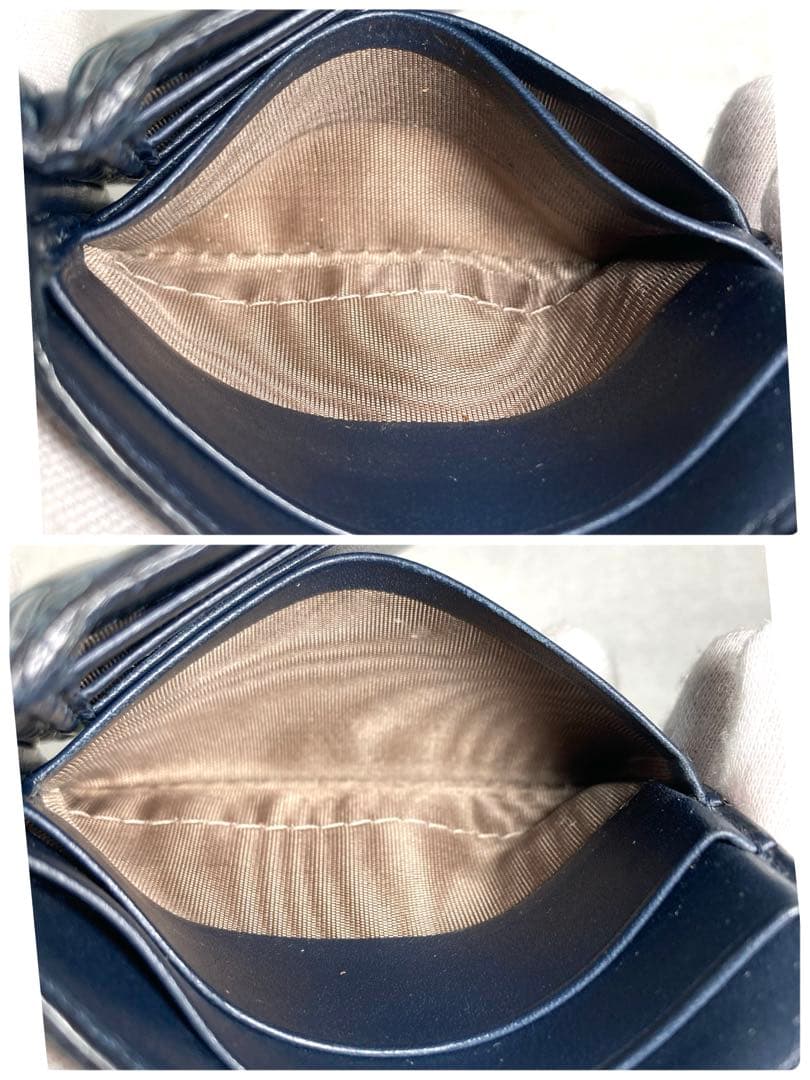 ボッテガヴェネタ　イントレチャート　マネークリップ付き　カードケース　箱付き