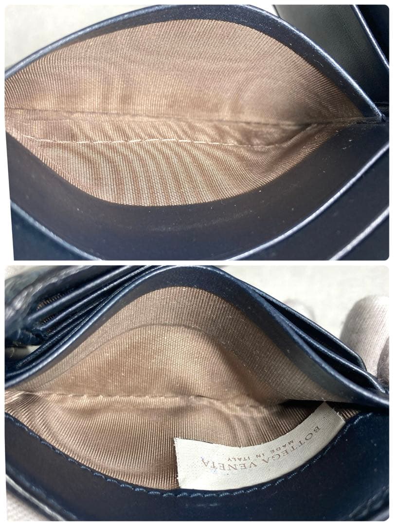 ボッテガヴェネタ　イントレチャート　マネークリップ付き　カードケース　箱付き