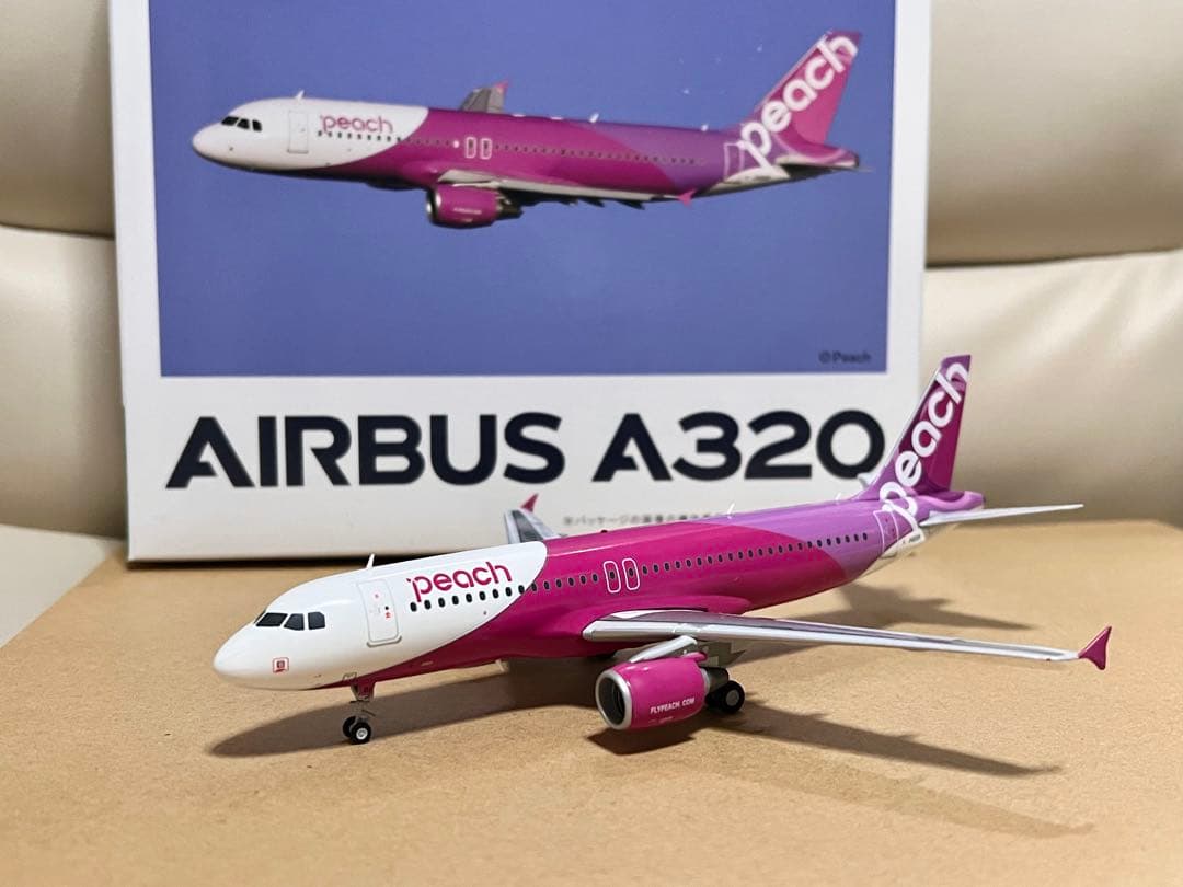 Gemini クロスウイング 1/200 Peach A320 JA801P MM20001 GEMINI 200 PEACH / ピーチアビエーション ピーチ航空 A320
