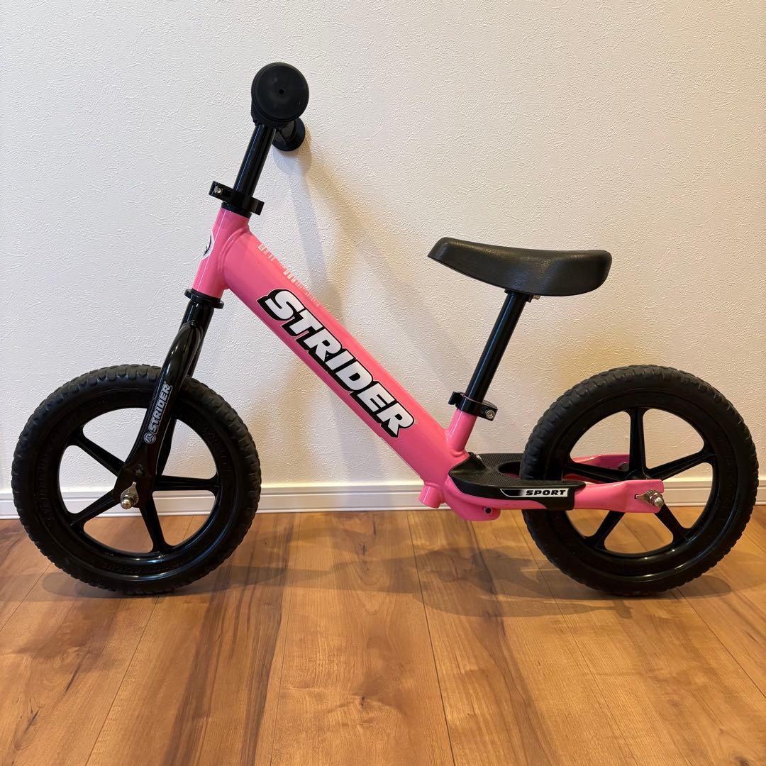 STRIDER バランスバイク ピンク 12インチ SPORT スポーツ - メルカリ