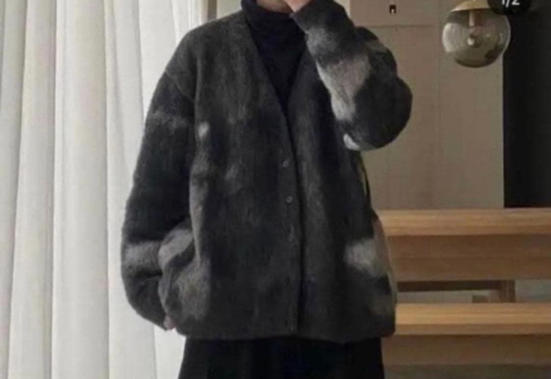 YOKE 吾亦紅別注 ジャガードカーディガン ヨーク　M