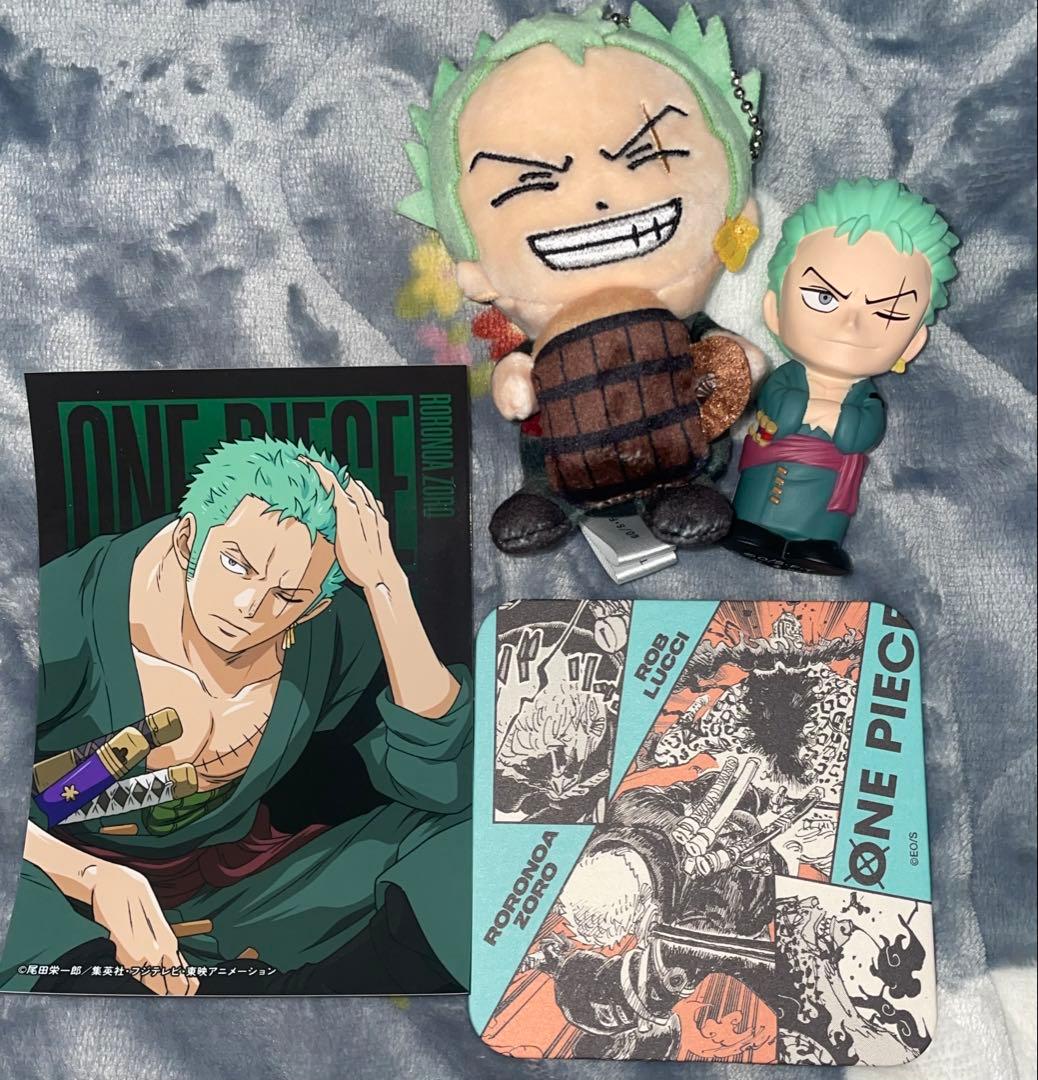 ワンピース ONE PIECE ゾロ まとめ売り ぬいぐるみ 生ブロマイド
