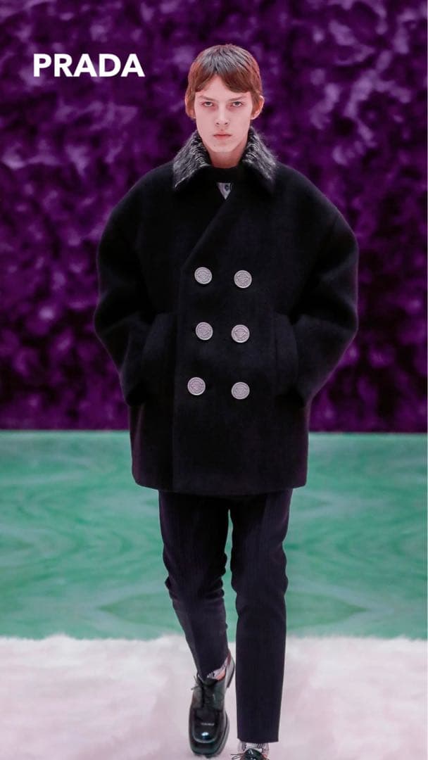 スペシャル】prada プラダ 21aw Pコート ラフシモンズ - メルカリ