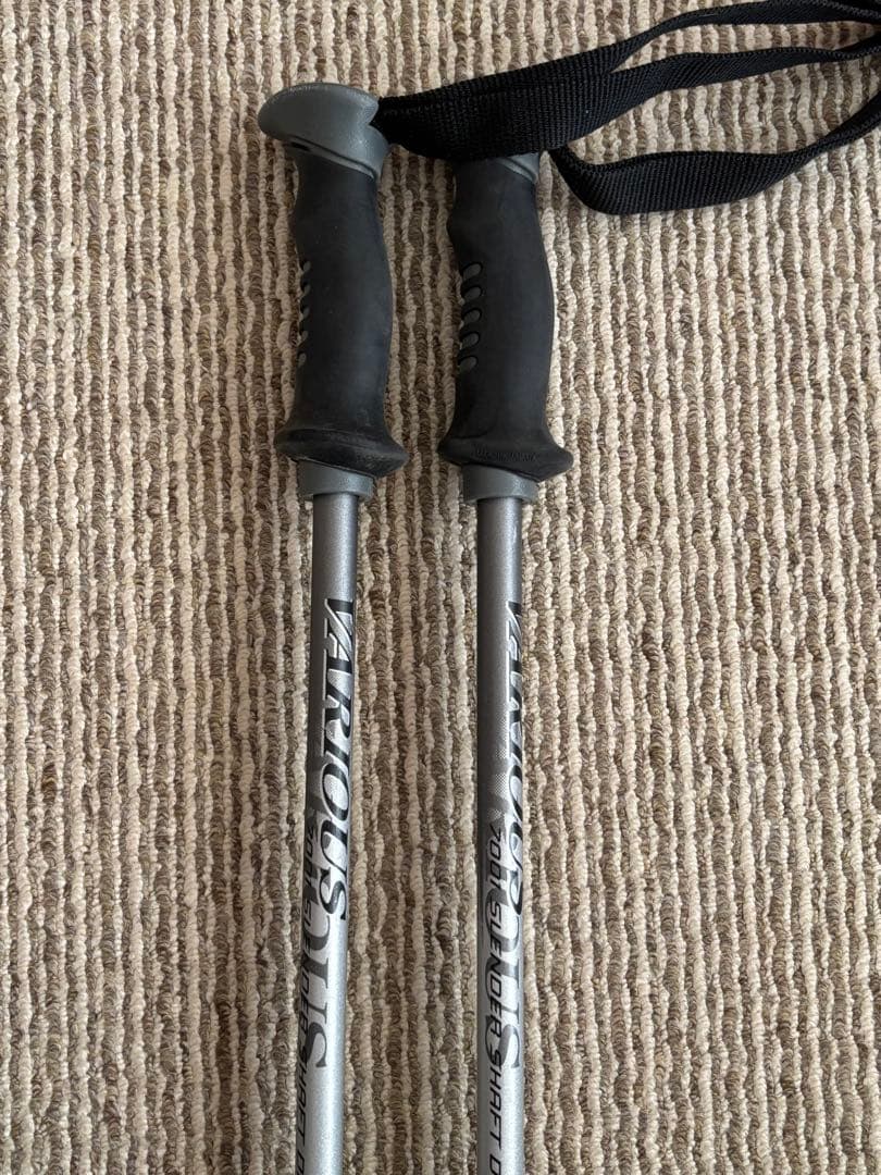 SALOMON VEスキー板（ビンディング付）・キザキストック・収納ケース