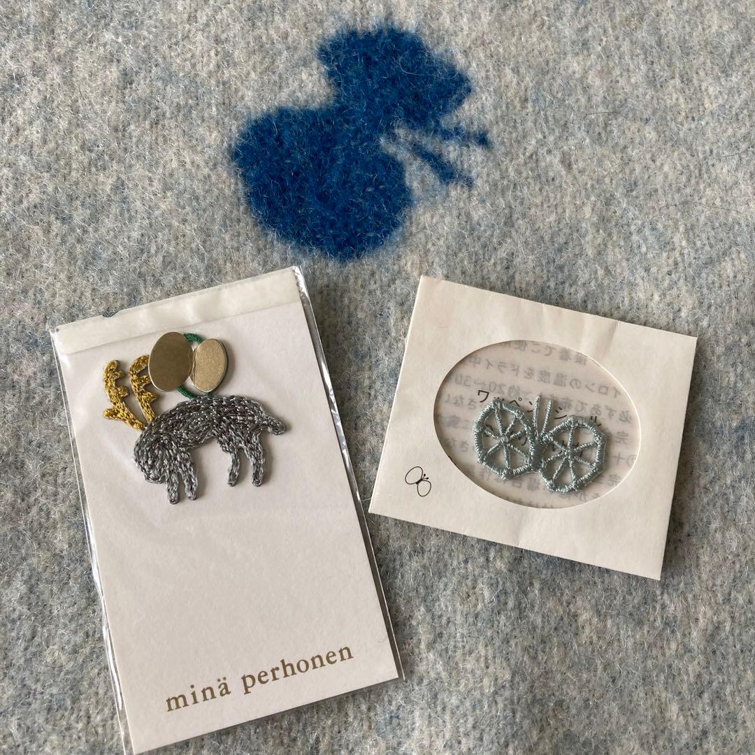ミナペルホネン ノベルティ チャーム ワッペン セット - メルカリ
