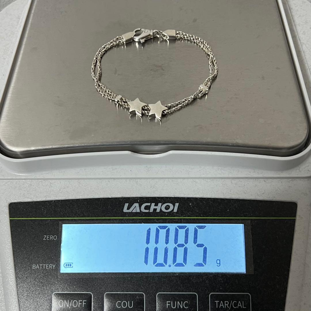 ティファニー TIFFANY ダブルロープ ダブルスター ブレスレット SV