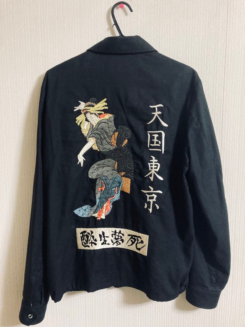 MH278 WACKO MARIA 天国東京殺人音楽放送局 スカジャン