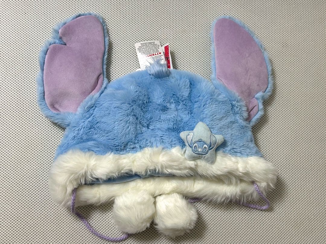 上海ディズニー 香港 ファンキャップ カチューシャ スティッチ