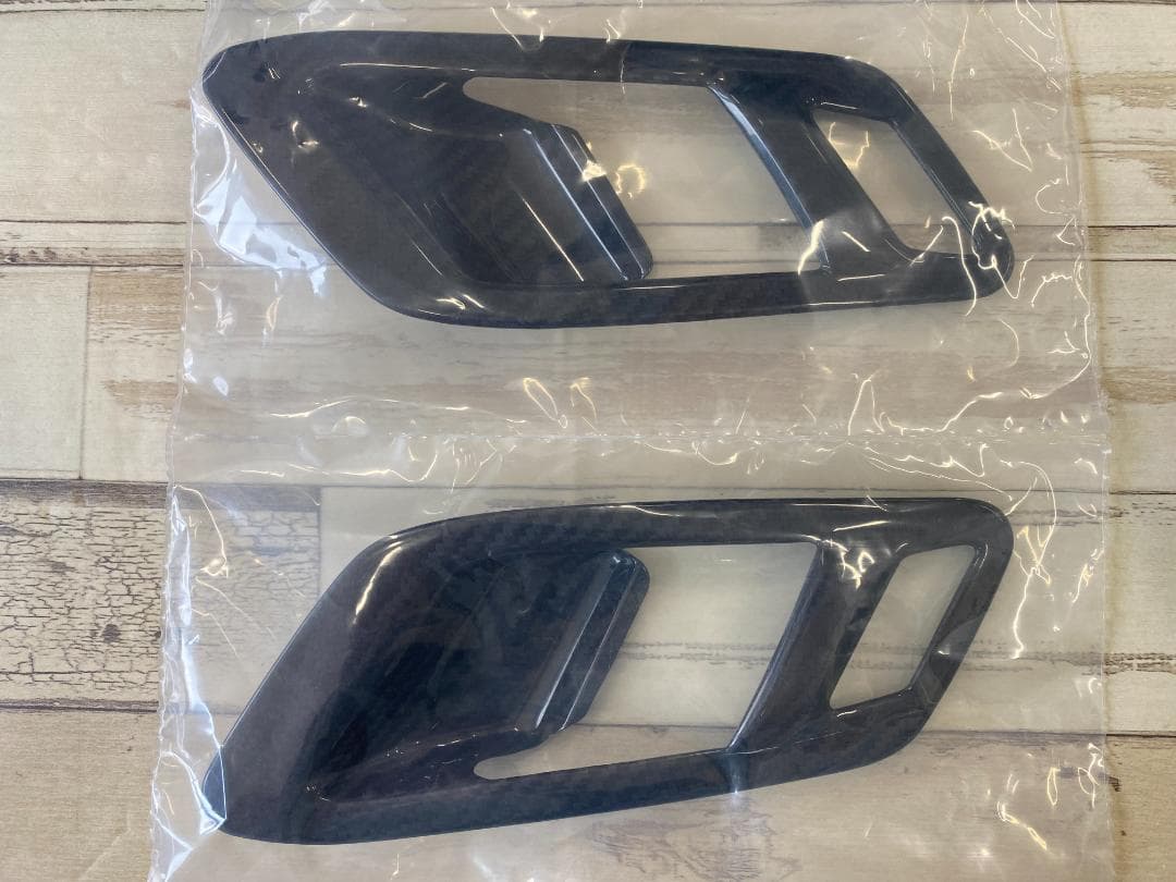 ①未開封品★トヨタ スープラ ドライカーボン製 ドアロックパネル st537