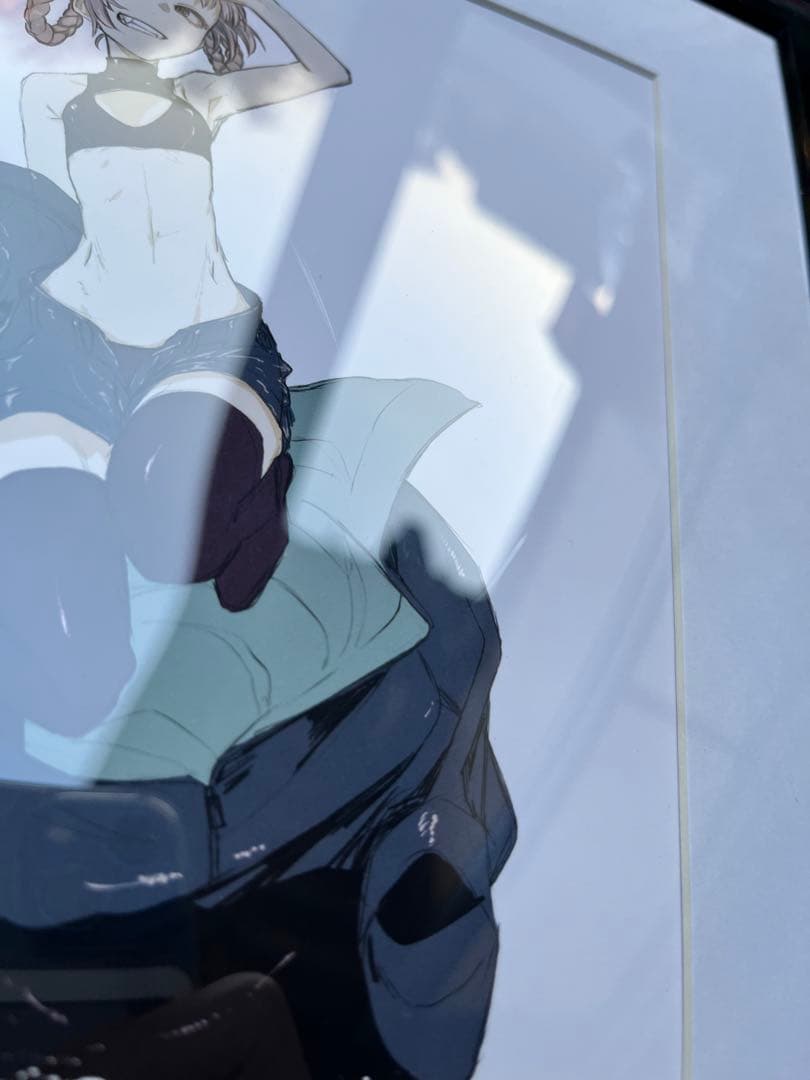 コトブキヤ よふかしのうた 七草ナズナ キャラファイングラフ 複製原画