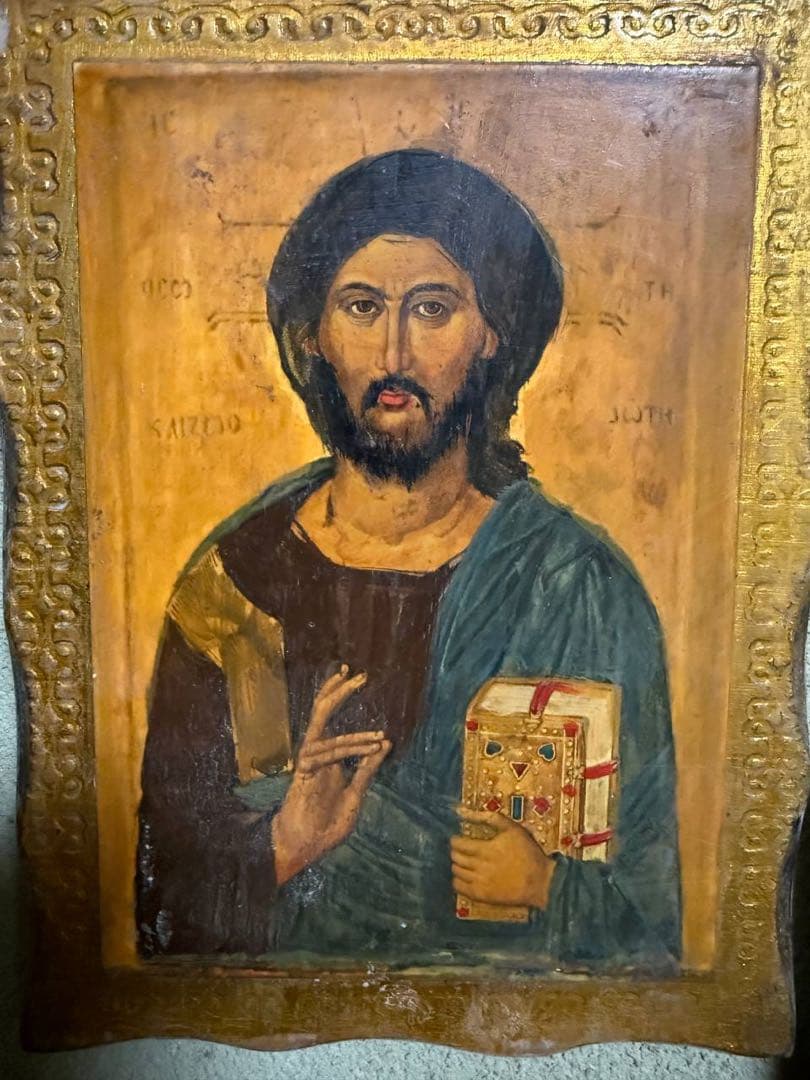 イコン ロシア正教キリストパンテクラトールХристос Пантократор